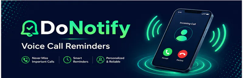 DoNotify Voice Call Reminders screenshot 2