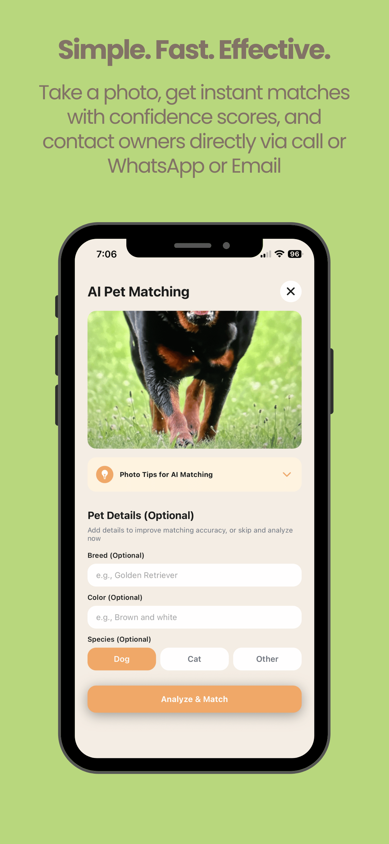 Pet Finder AI gallery image