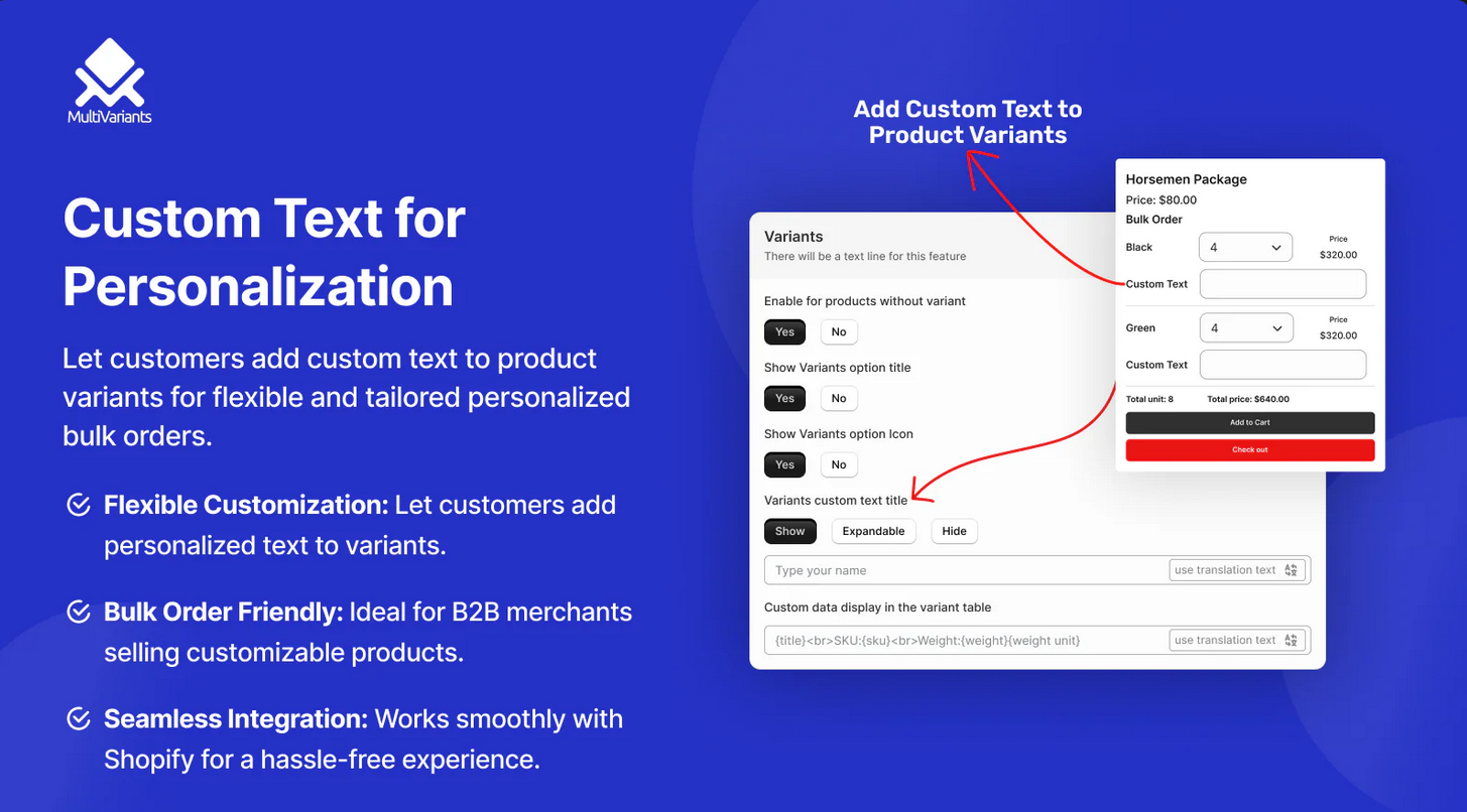MultiVariants - Bulk Order  gallery image