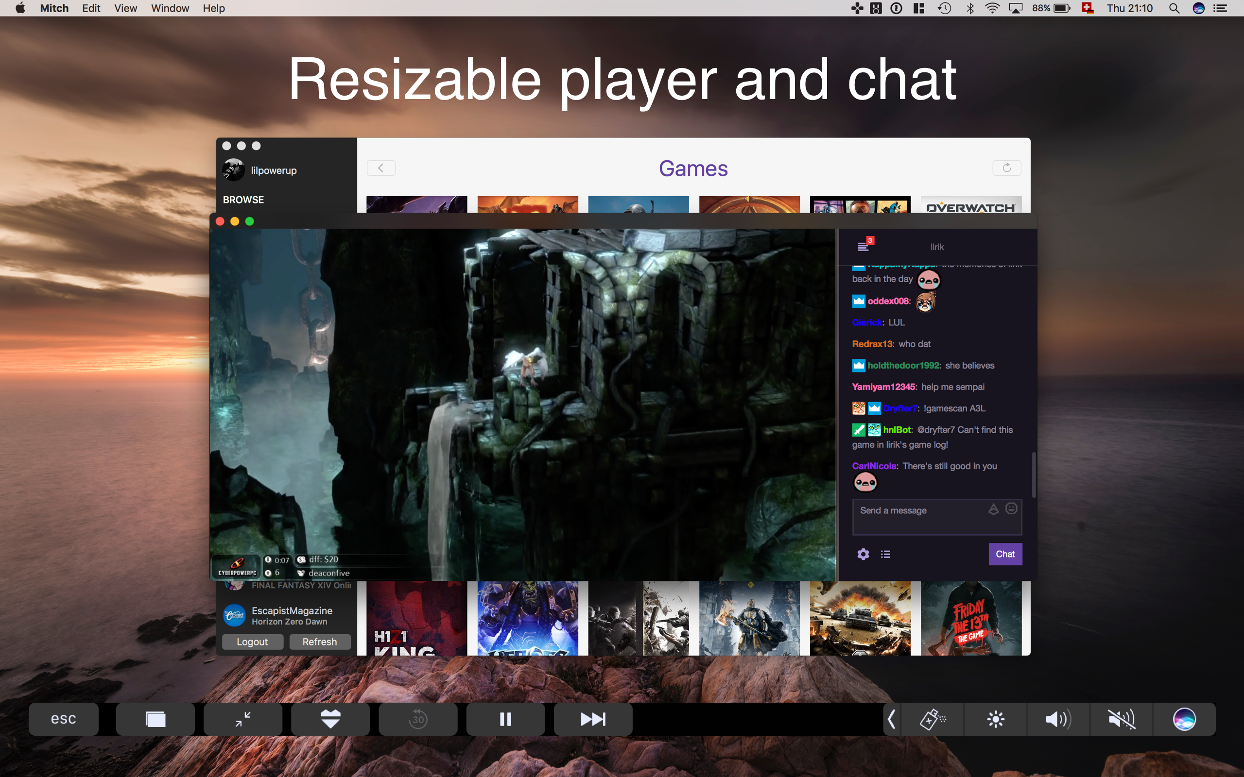 Mitch for Twitch gallery image