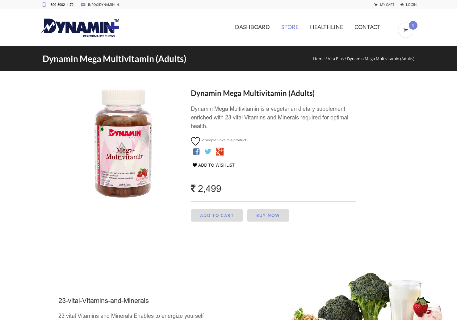 Dynamin Mega Multivitamins