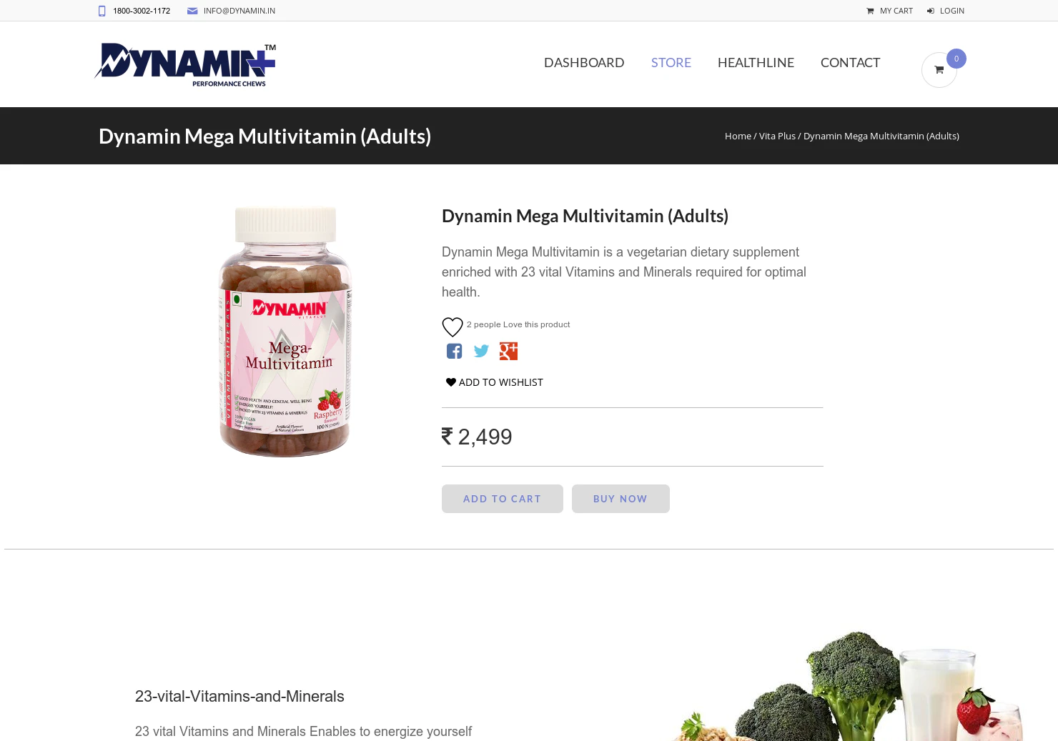 Dynamin Mega Multivitamins
