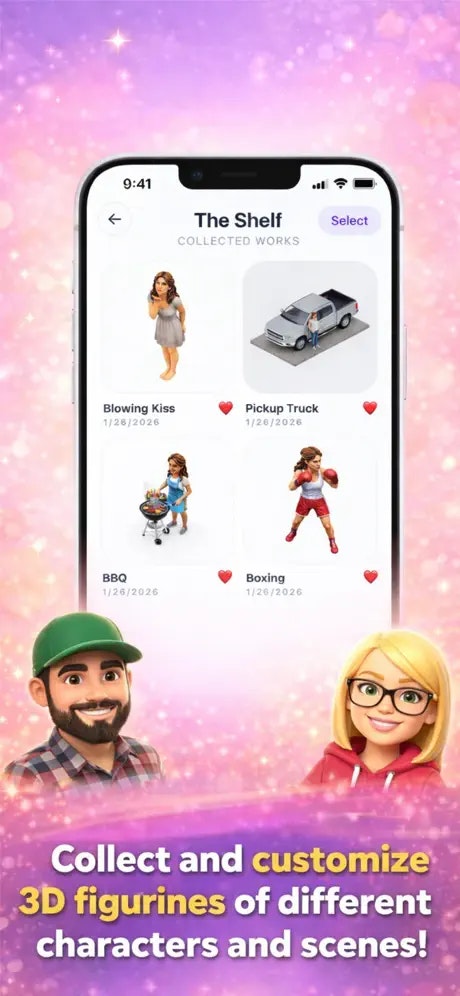 Figurines: Mini 3D You - Screenshot 4 showing product features and functionality
