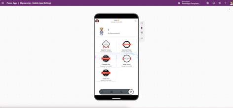 Power Apps templates gallery image