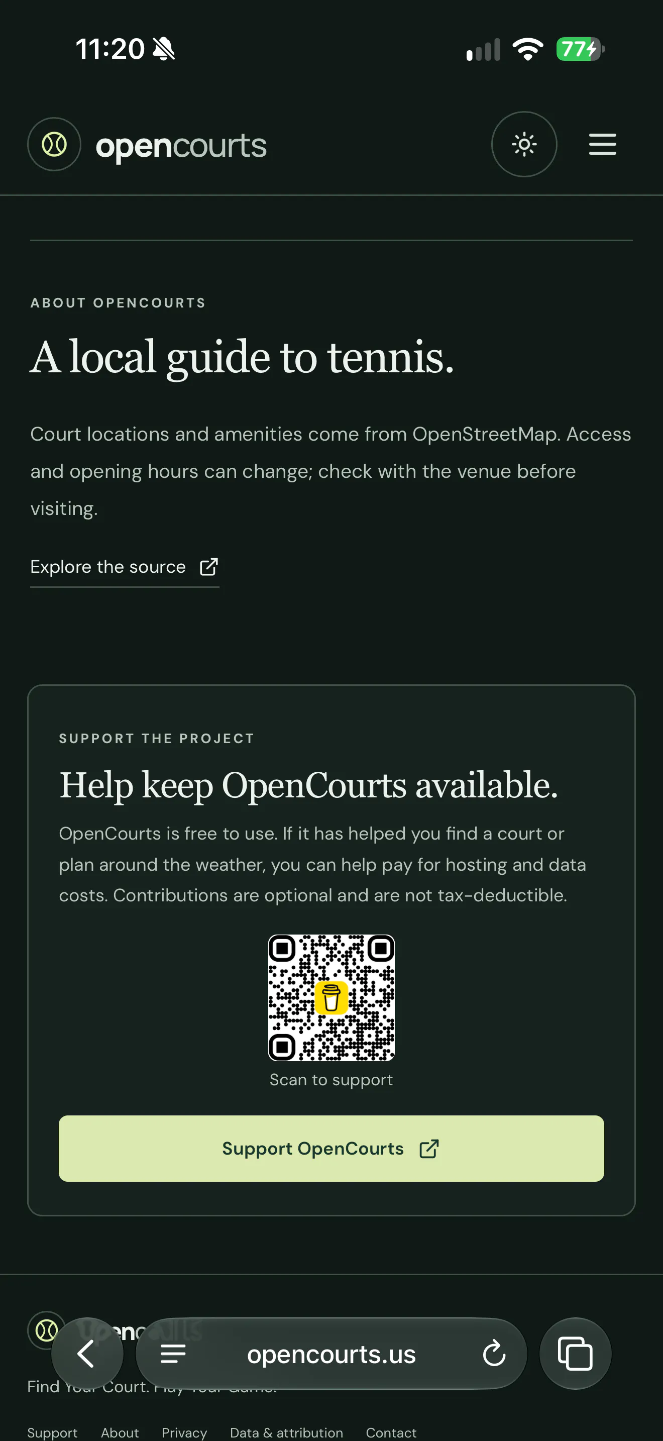 OpenCourts gallery image