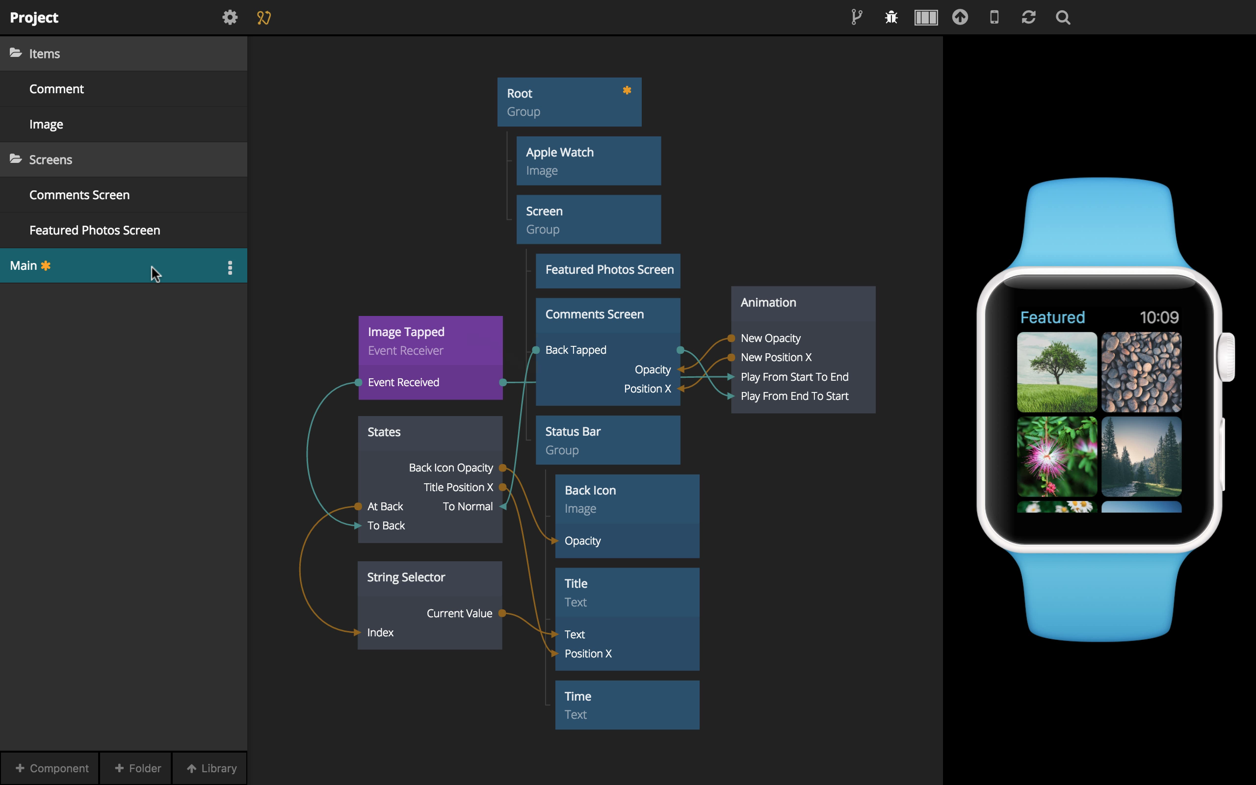 Noodl App gallery image