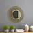 Drape Metal Mirror with Frame