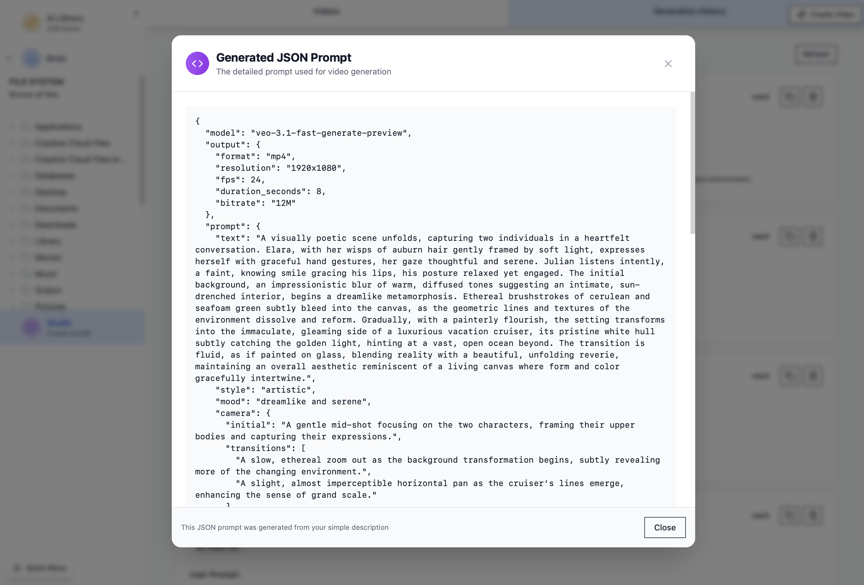 Cosmos Desktop - Screenshot 4 showing product features and functionality