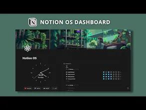 Notion OS Dashboard gallery image