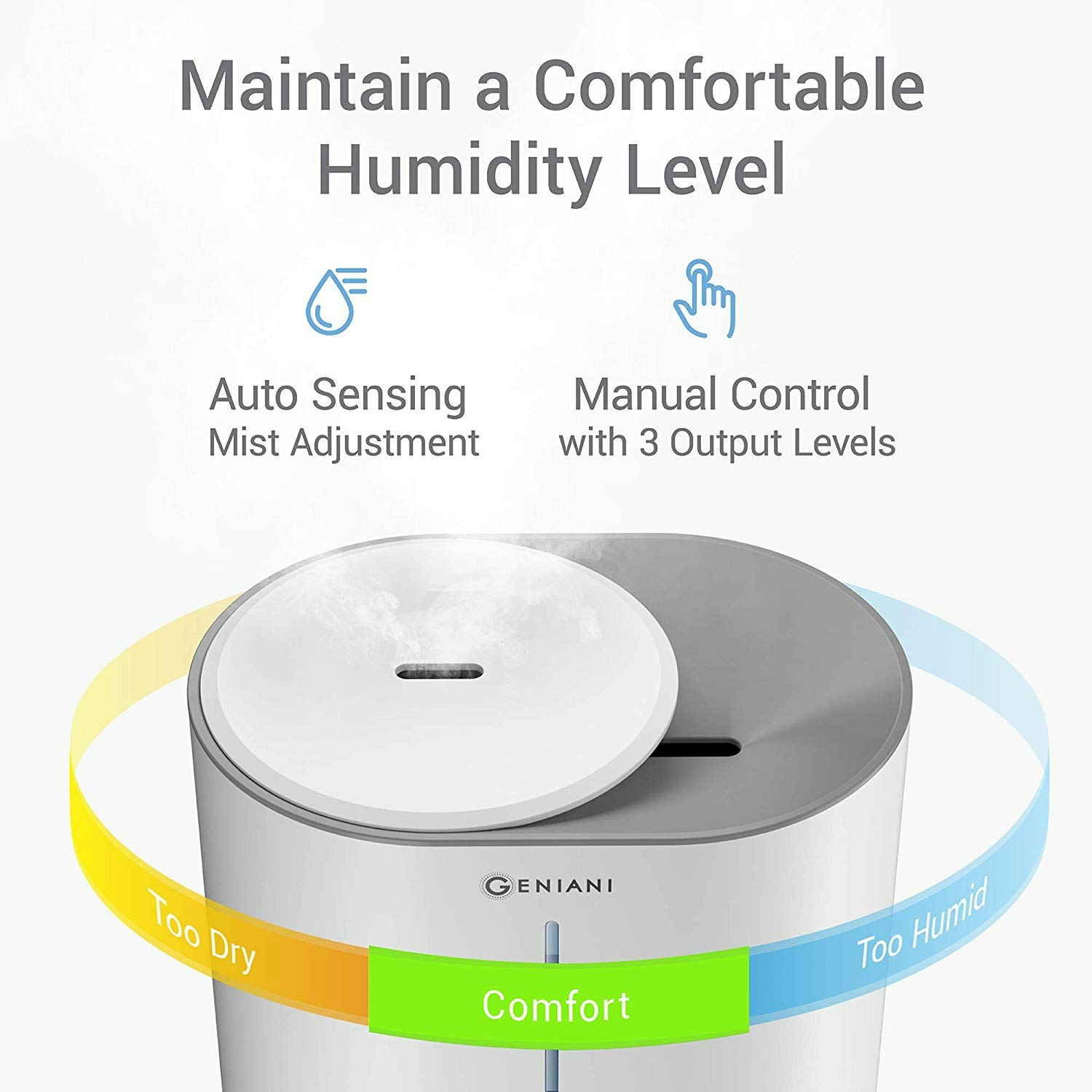 Geniani Air Purifier with HEPA Filter gallery image