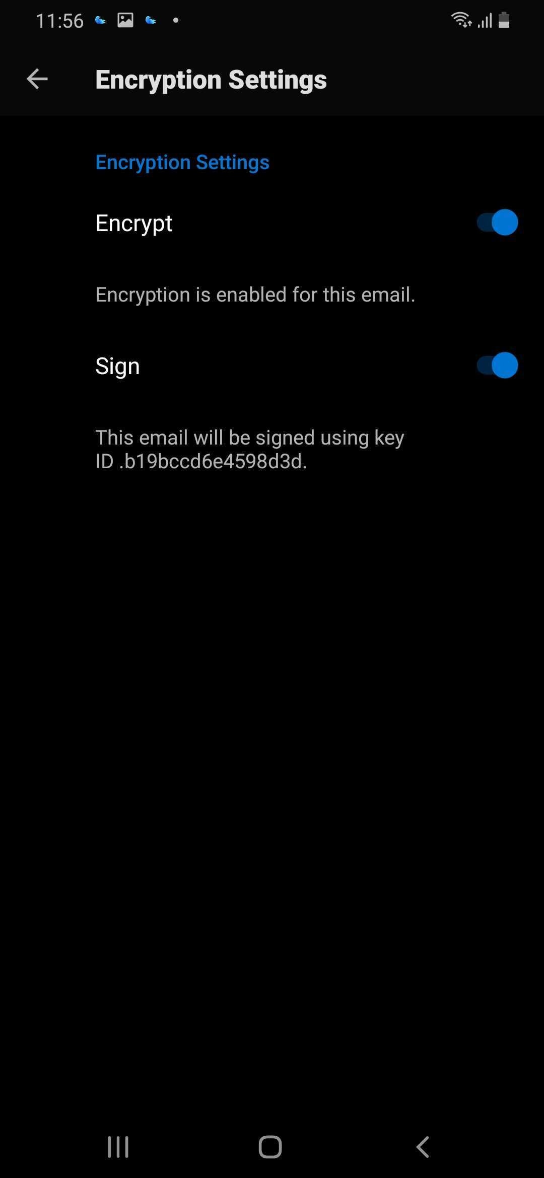 Canary Mail App
