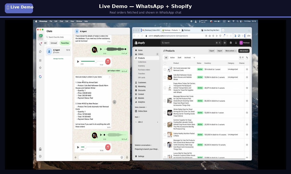 Rdoud AI n8n Automation Templates - Screenshot 5 showing product features and functionality