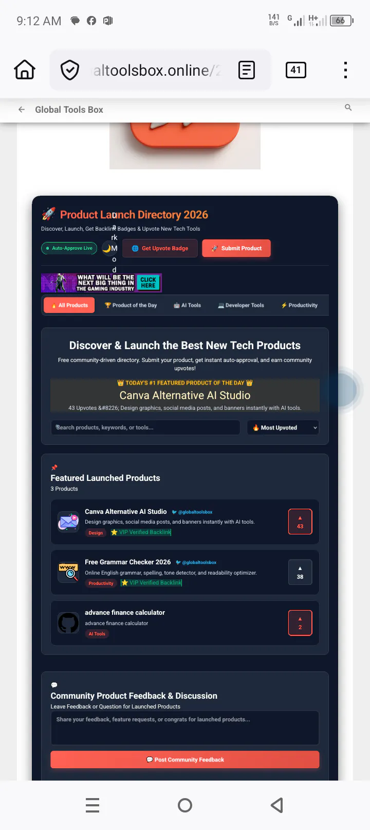 Product Launch Directory gallery image