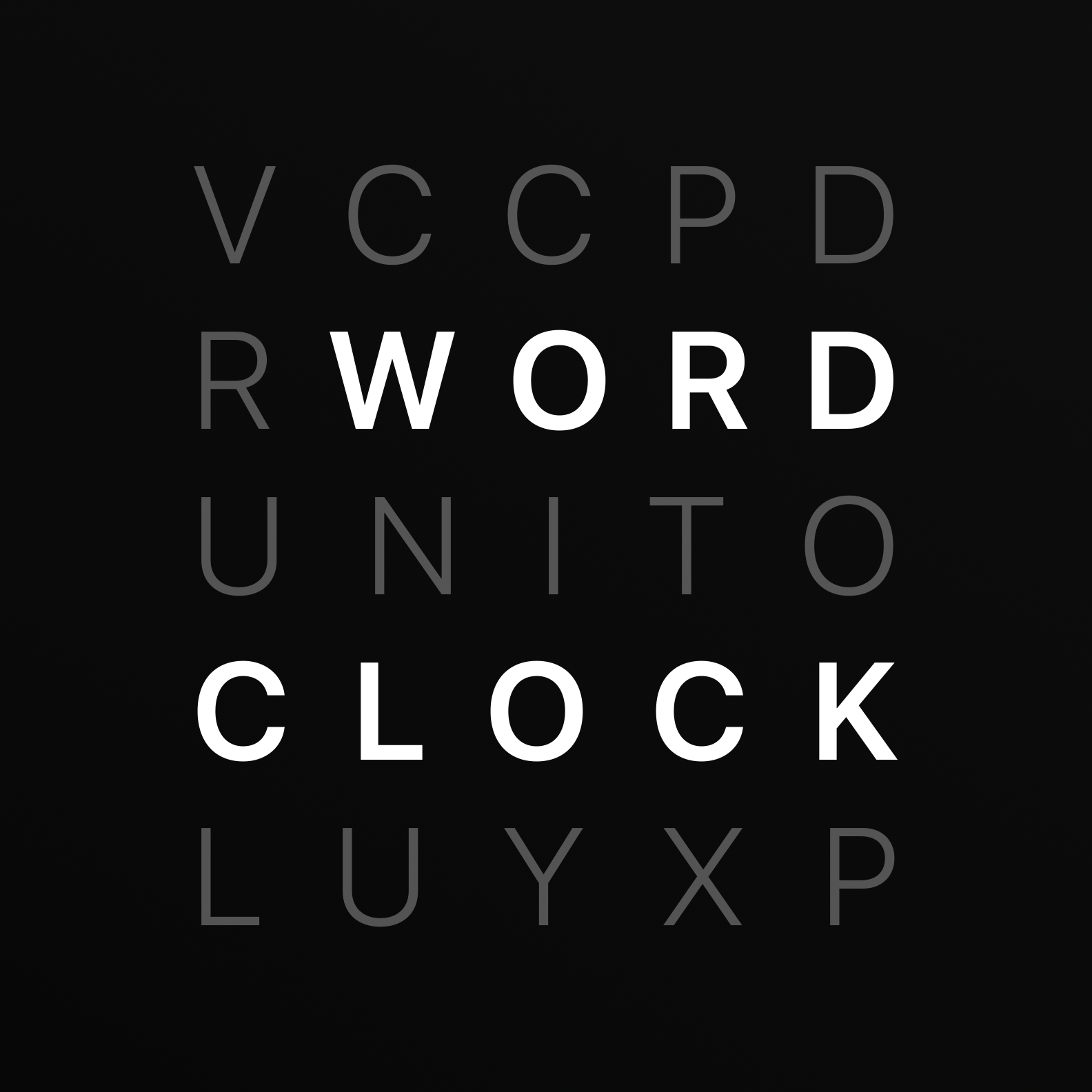 Word Clock Pro