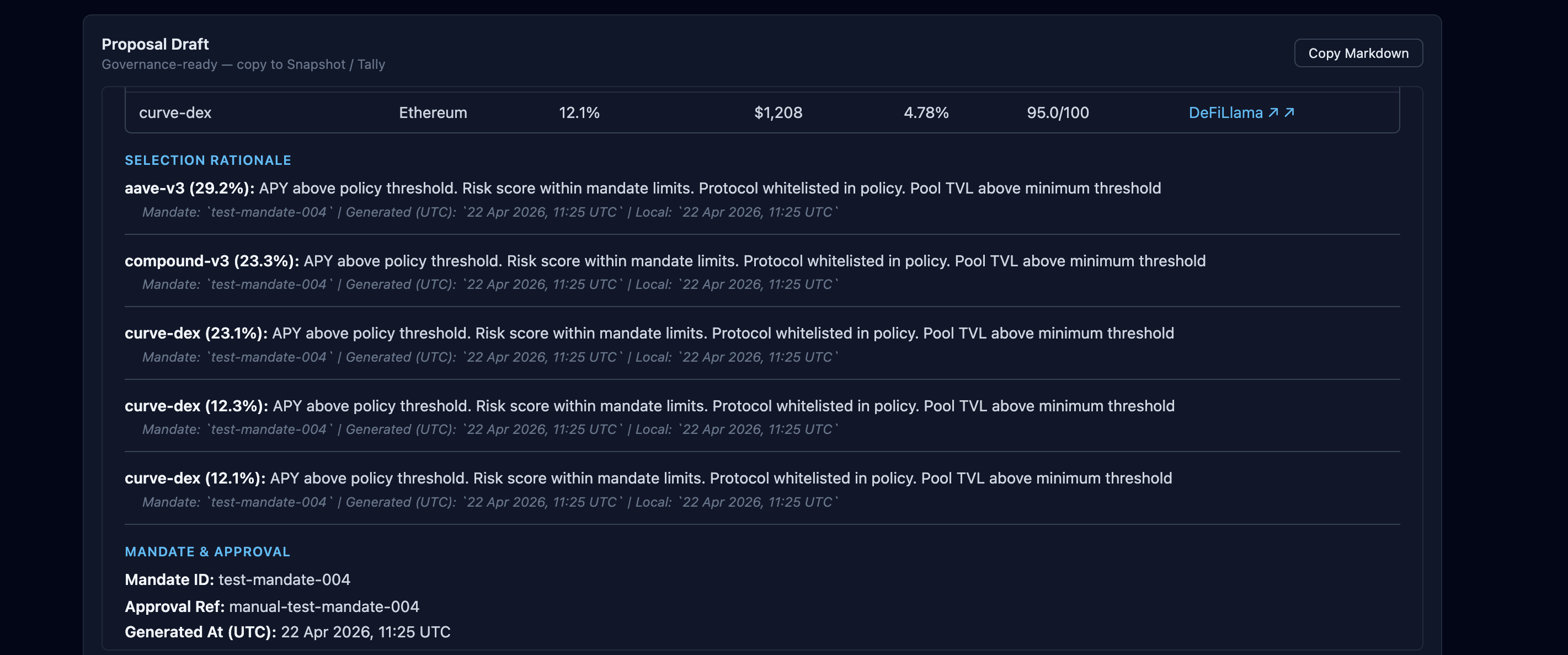 RDA — Robo DeFi Advisor gallery image