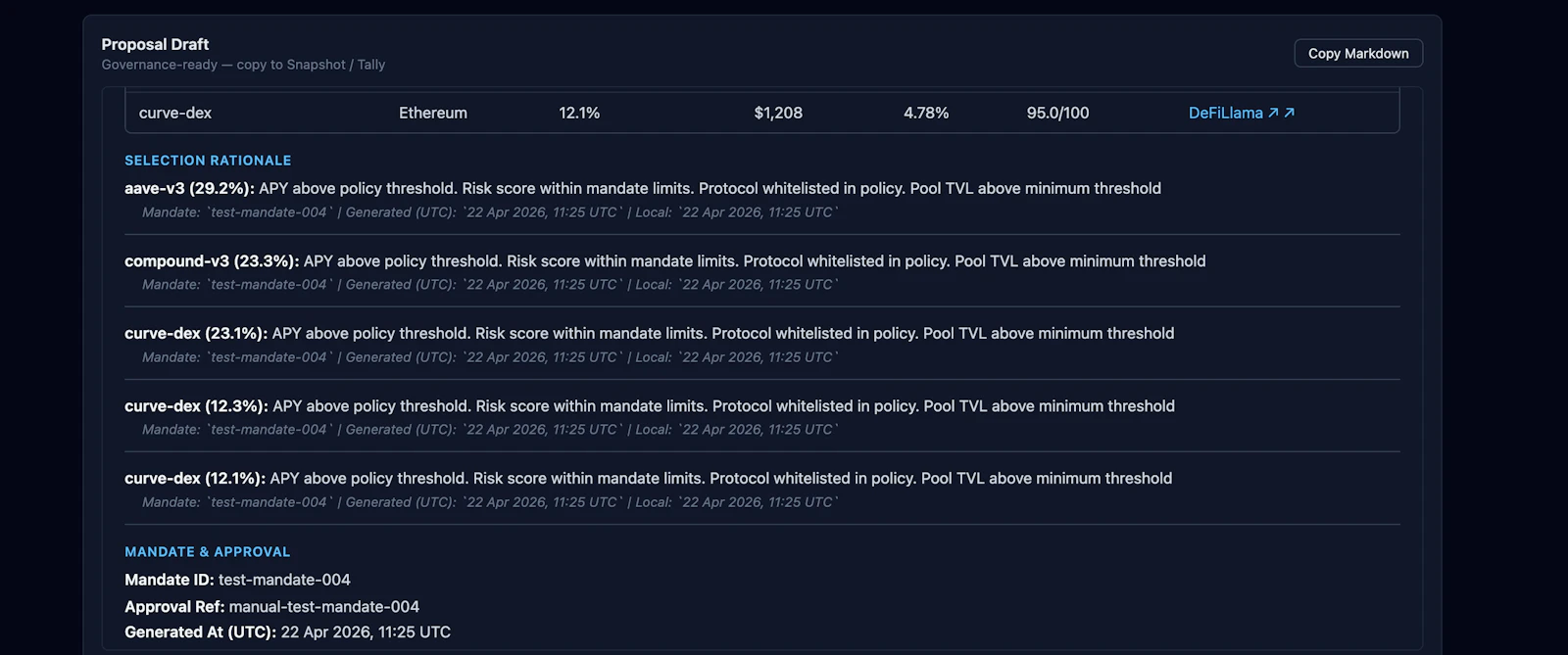 RDA — Robo DeFi Advisor screenshot 7