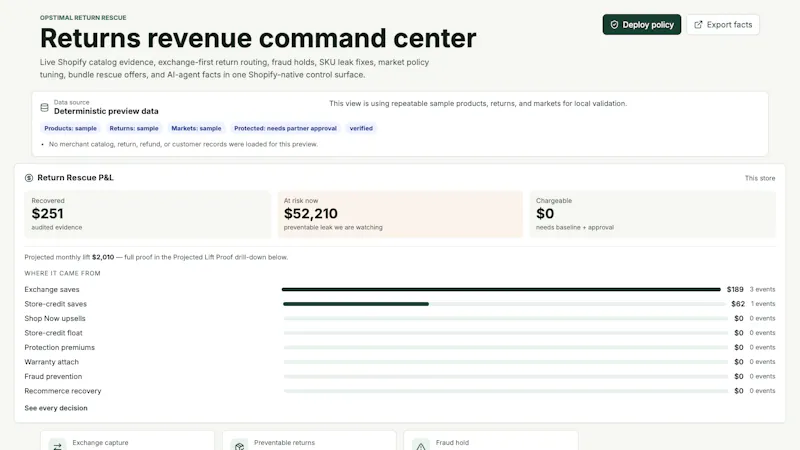 Opstimal Return Rescue screenshot 2