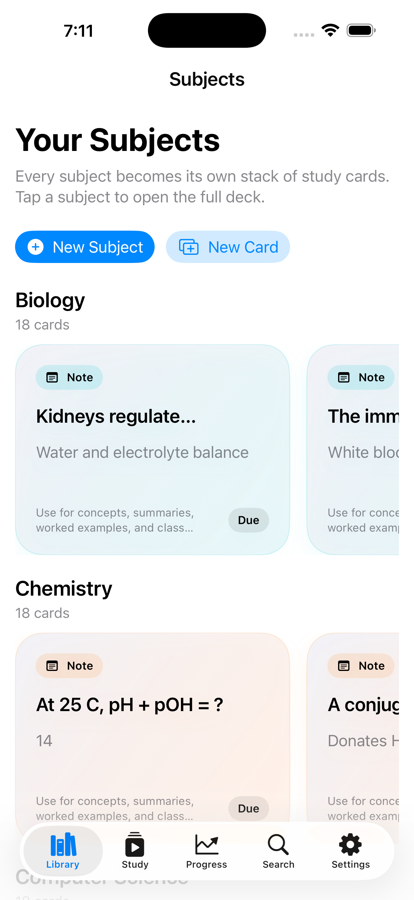 Study Notes & Cards gallery image