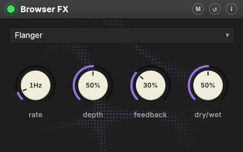 Browser FX: Chrome Audio Effects + MIDI screenshot 4