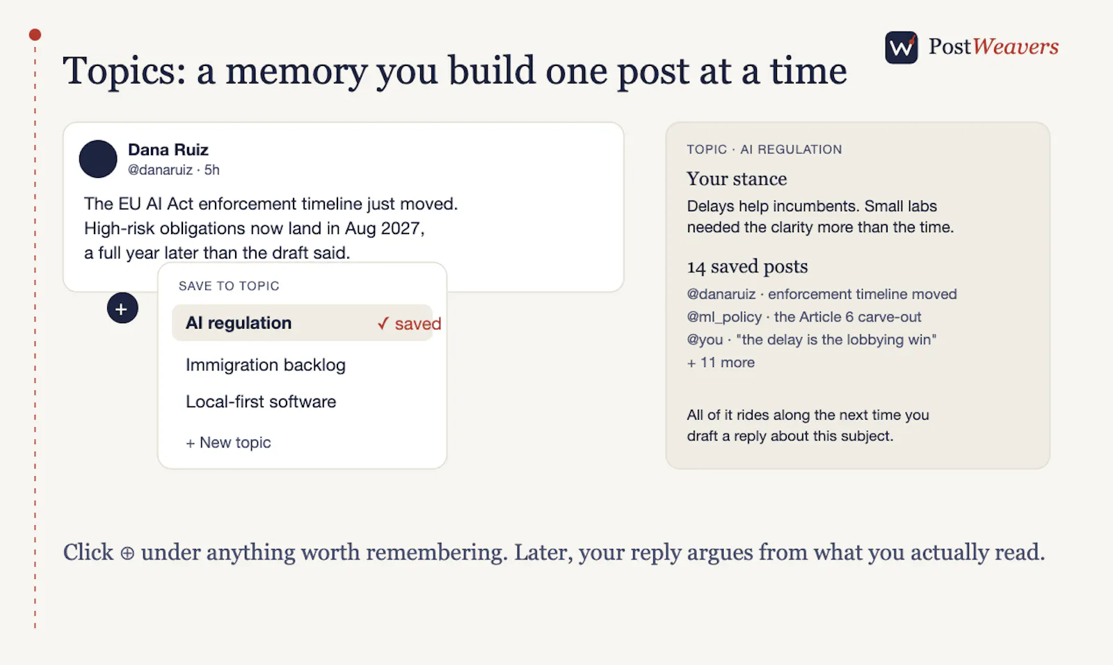 PostWeavers screenshot 3