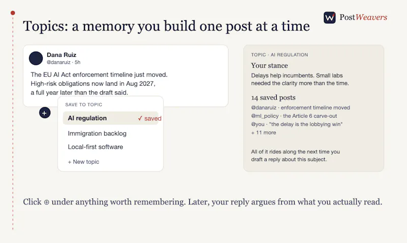 PostWeavers screenshot 3