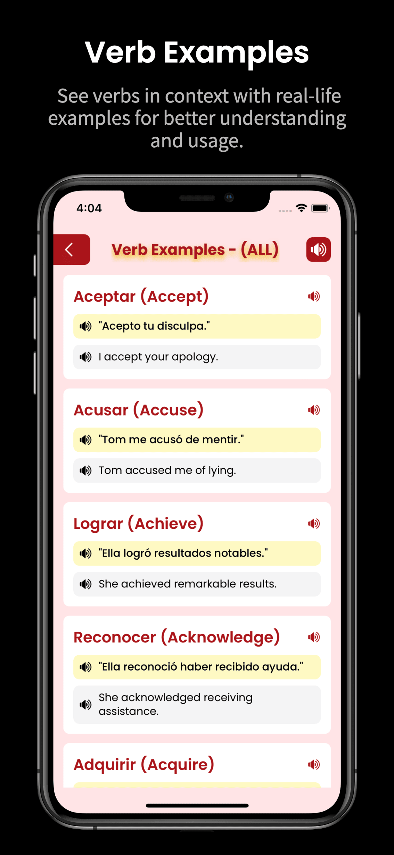 Learn Spanish: Verb Forms gallery image