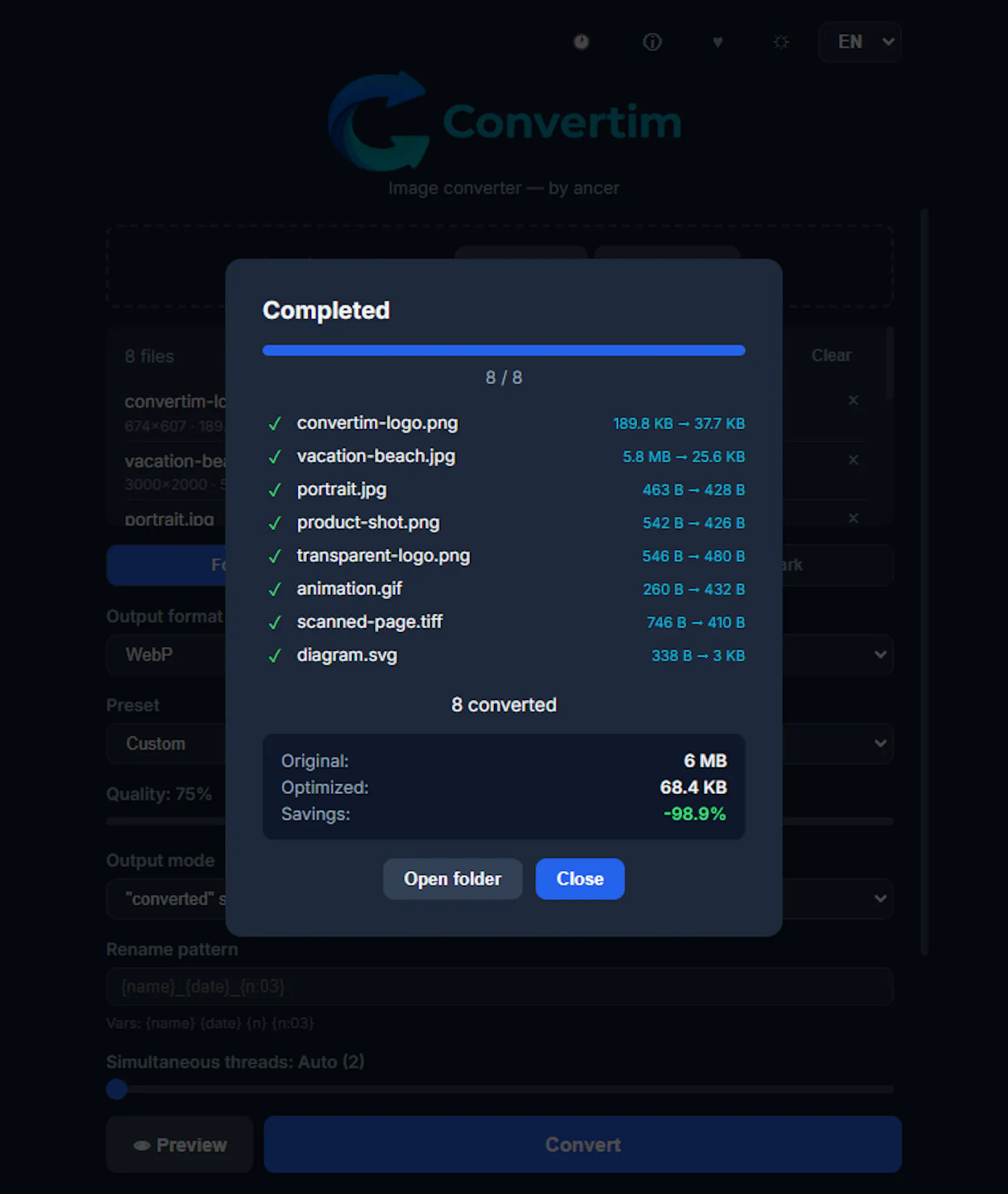 Convertim screenshot 7