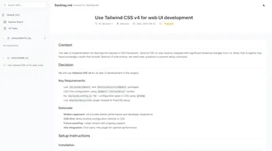 Backlog.md - Plan Tasks with AI gallery image
