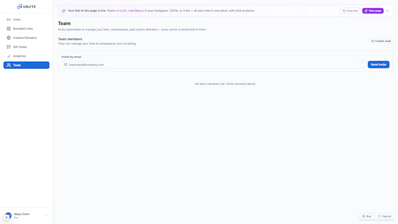 URLyte screenshot 6