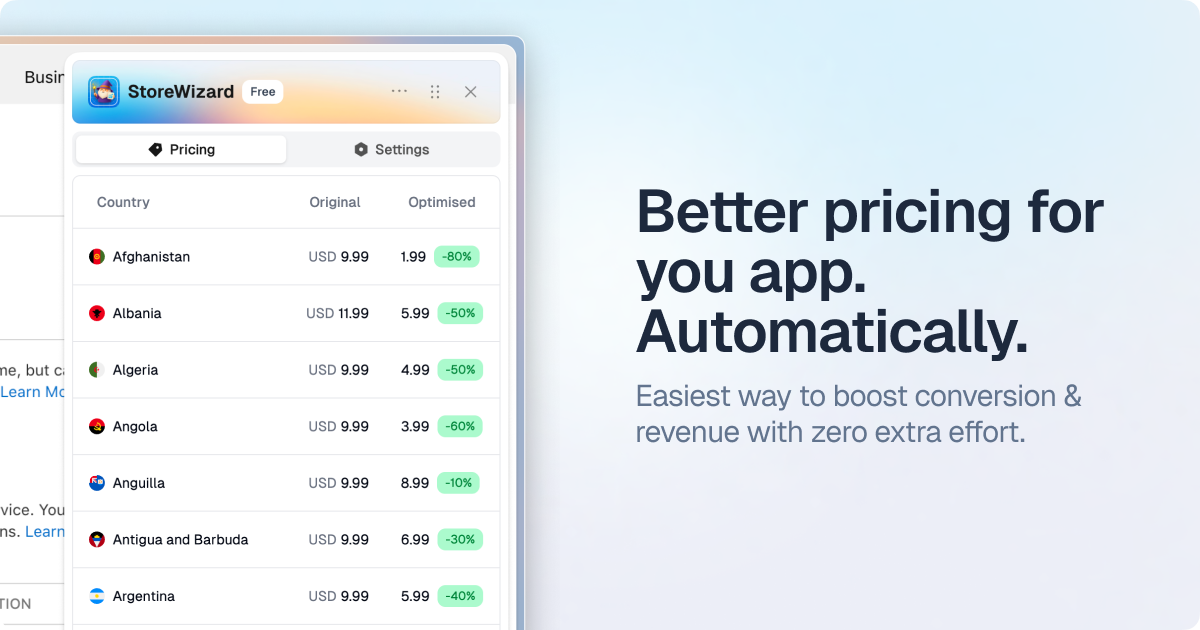 StoreWizard - Screenshot 3 showing product features and functionality