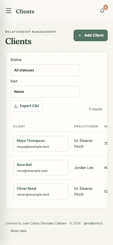 Cedar Clinic Web Template gallery image