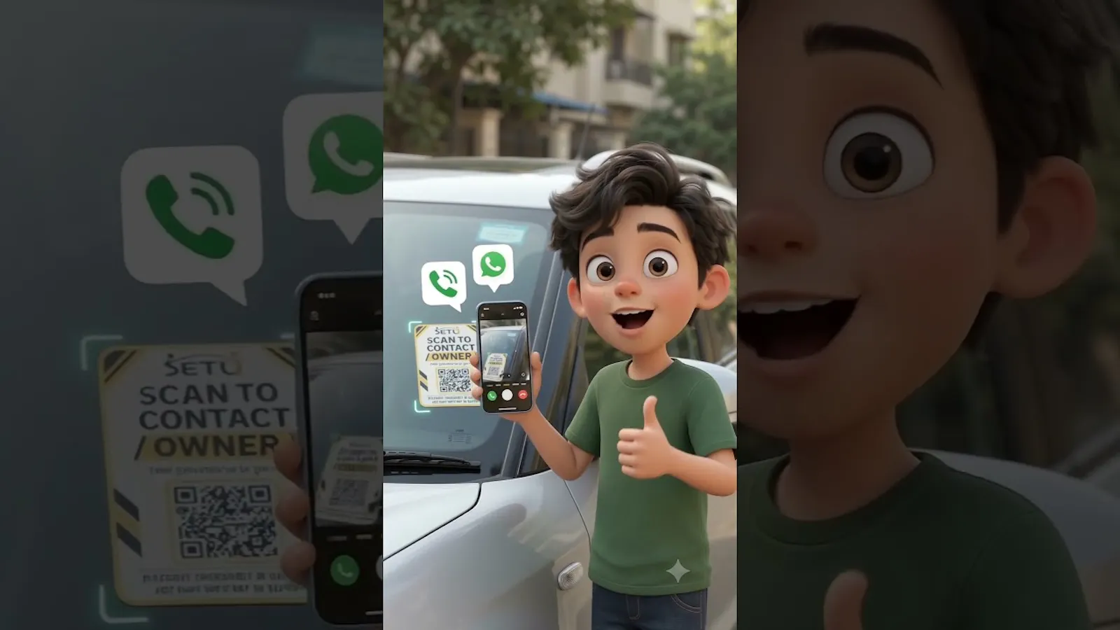 Smart Vehicle Qr Tag - SETU  screenshot 1 (video preview)