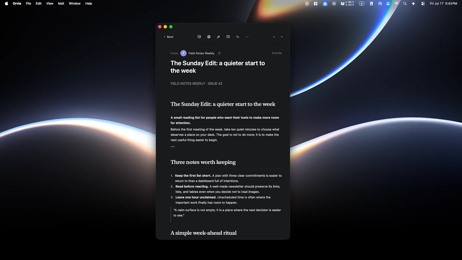 Orvia Mail screenshot 9