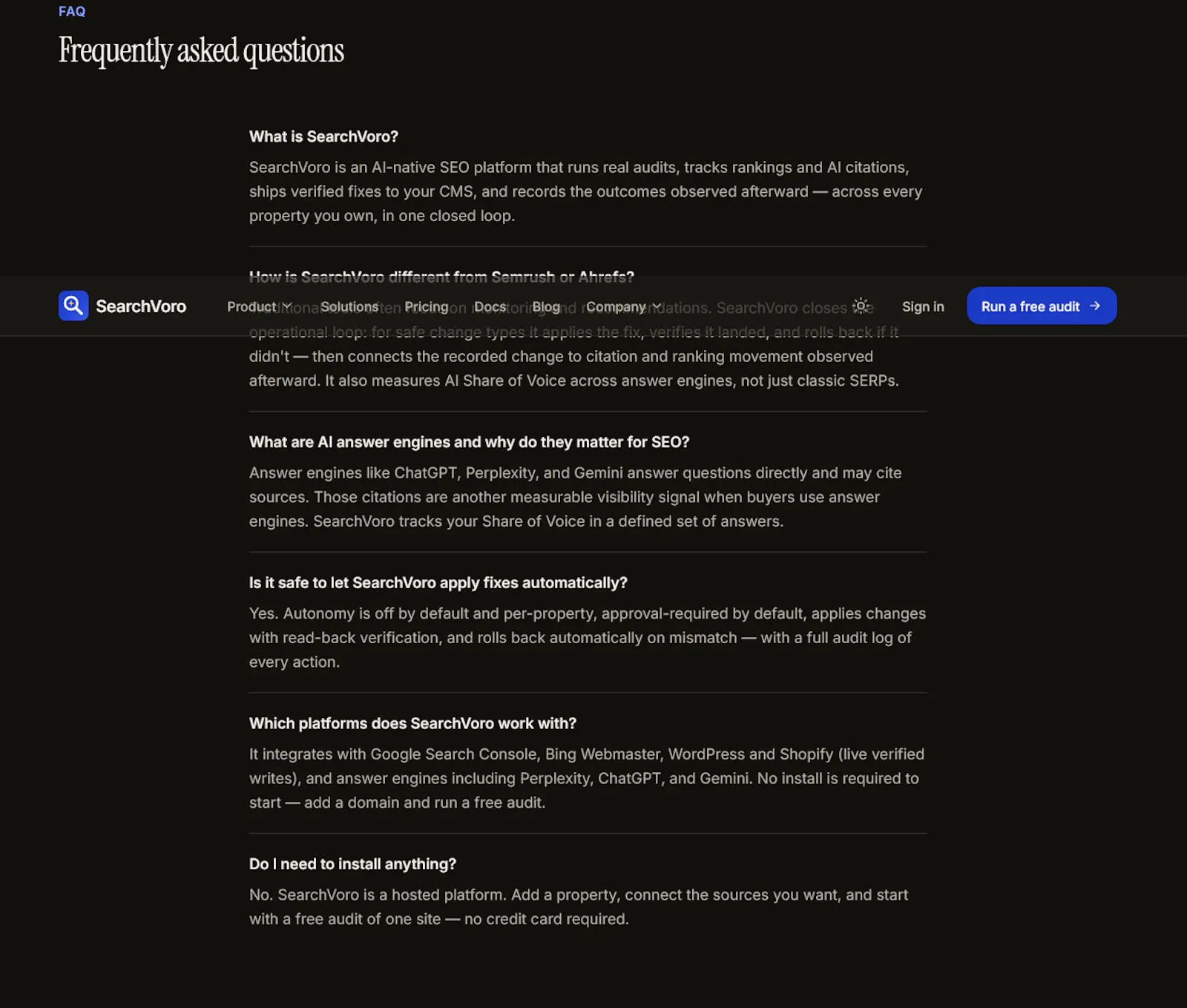 SearchVoro screenshot 5
