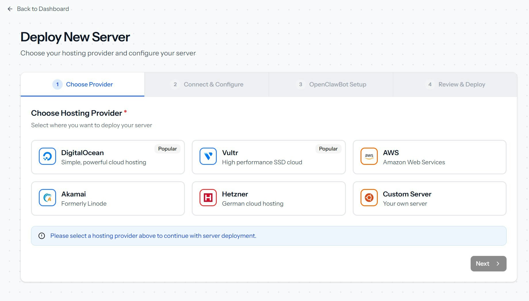 DeployClaw gallery image