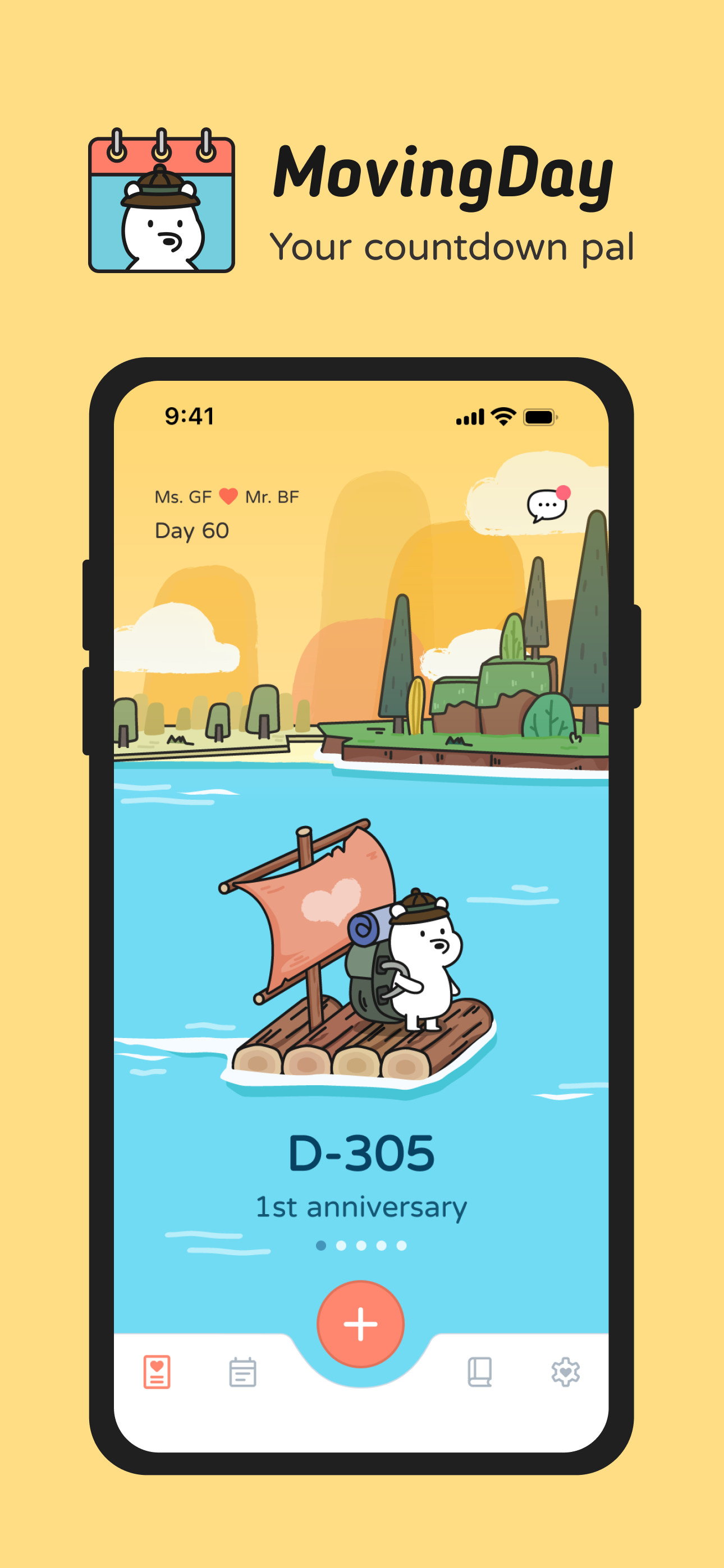 MovingDay - Countdown & Diary App gallery image