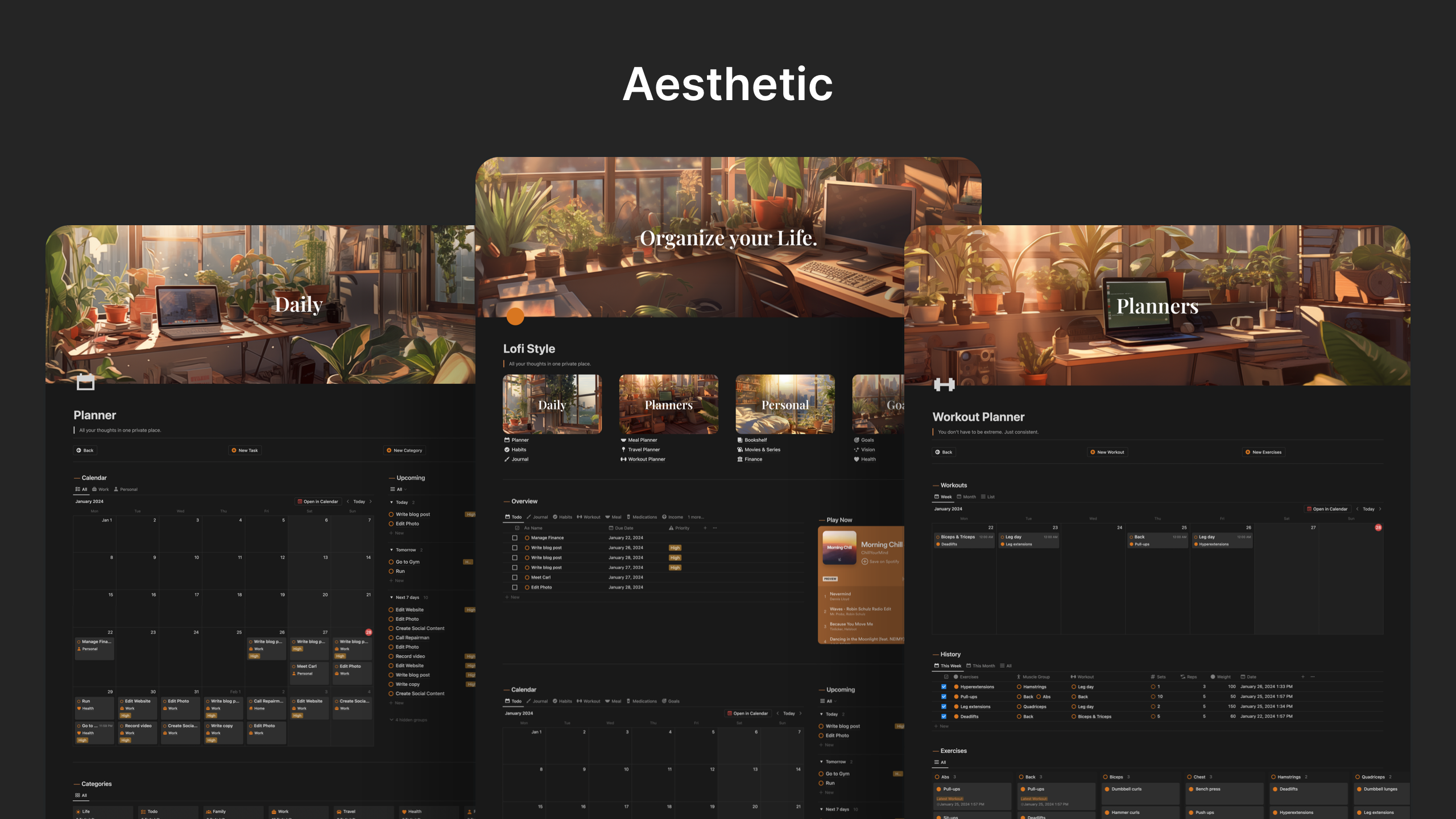 Notion Ultimate Life Planner Template media 7