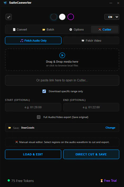 SuiteConverter screenshot