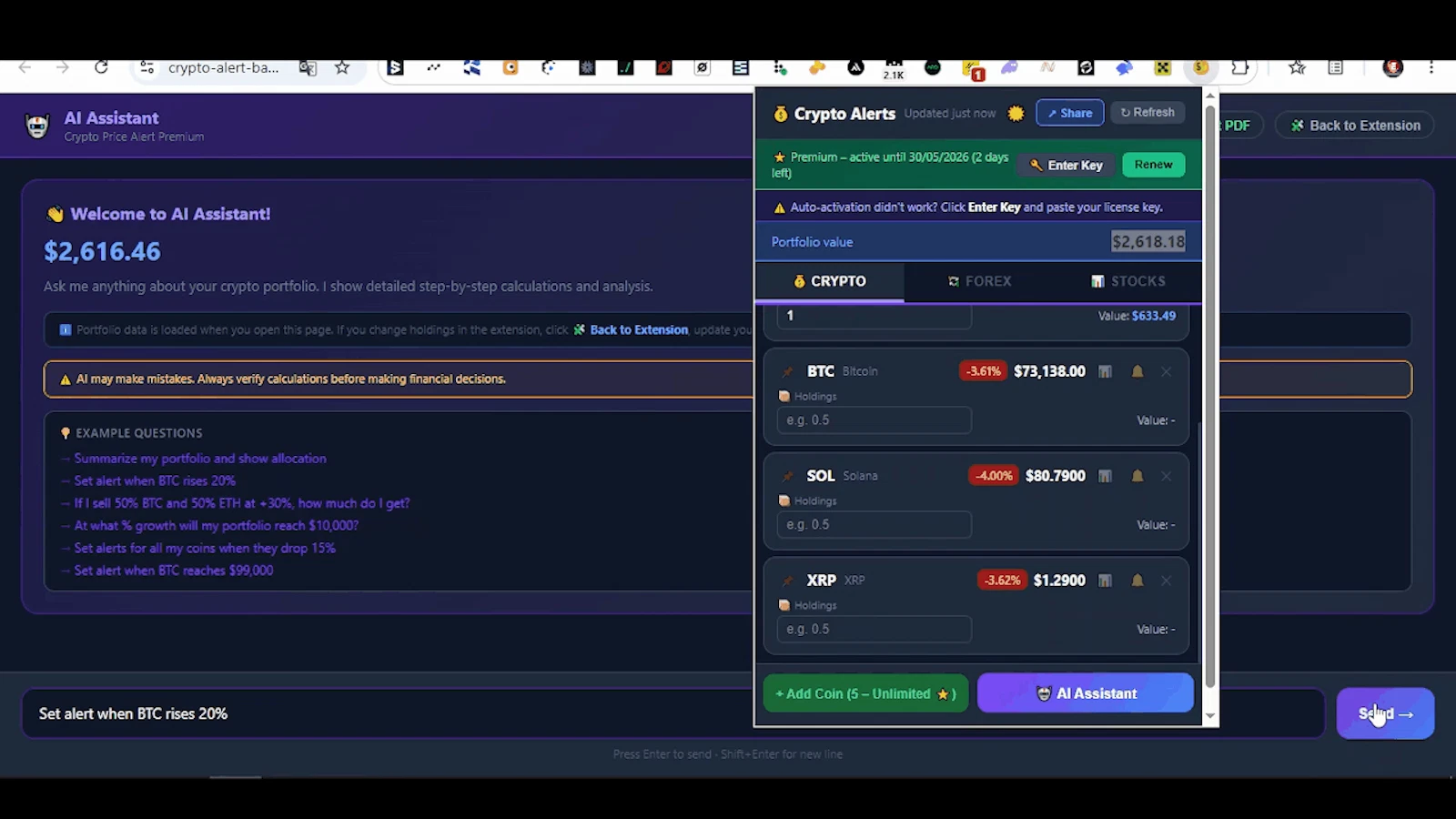 Crypto Price Alert screenshot 9