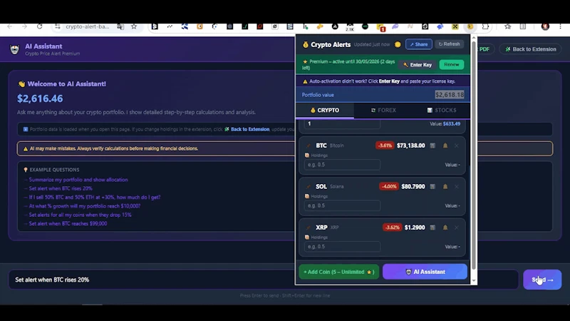 Crypto Price Alert screenshot 9