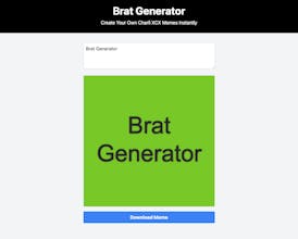 Brat Generator gallery image