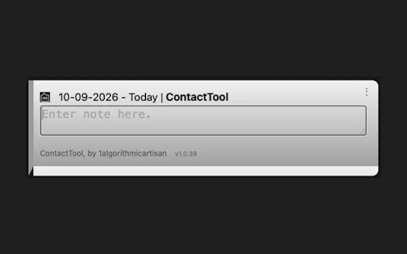 ContactTool™ screenshot 4