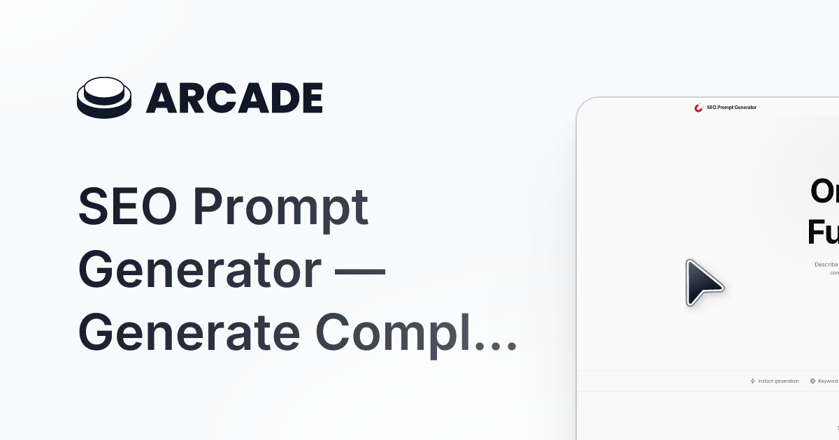 SEO Prompt Generator gallery image