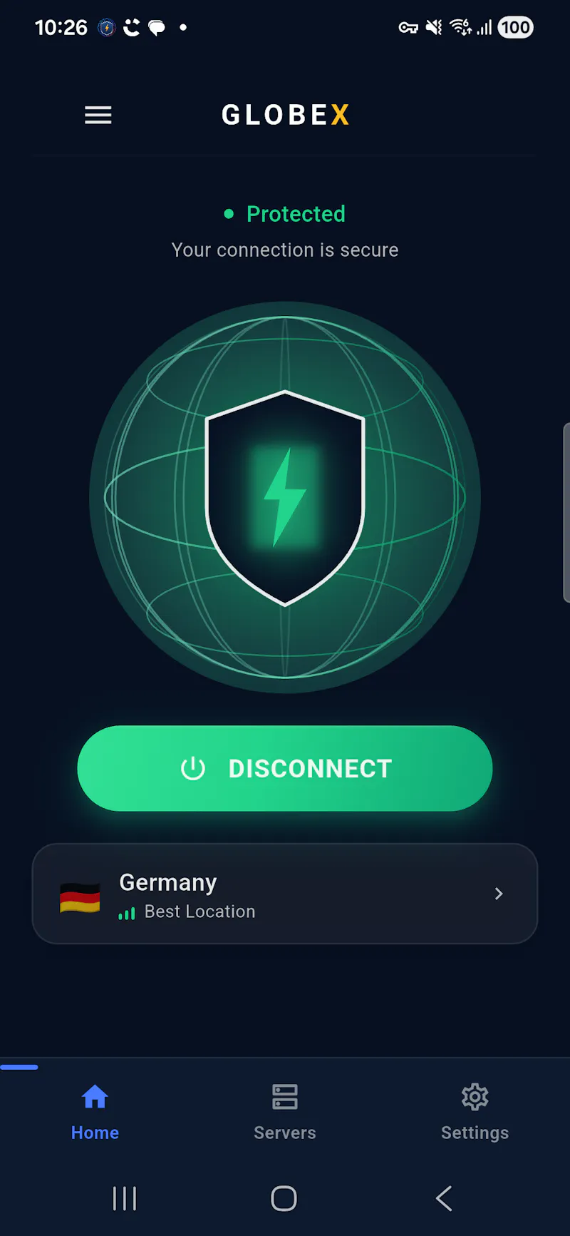 GLOBEX VPN screenshot 4