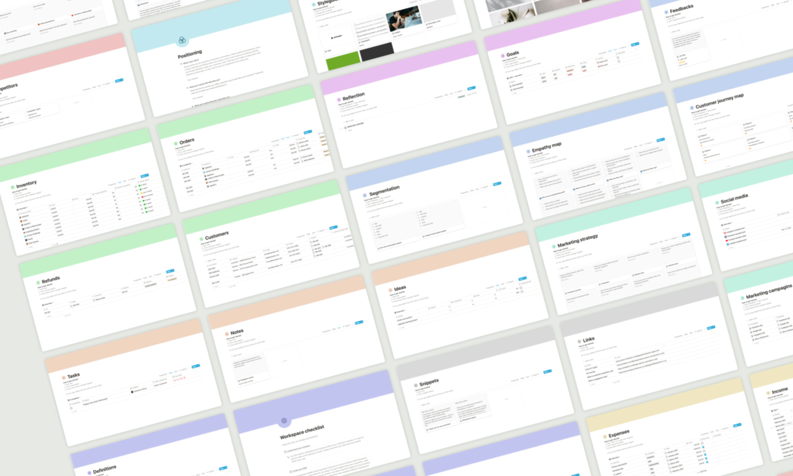 Notion Ecommerce Business Kit gallery image