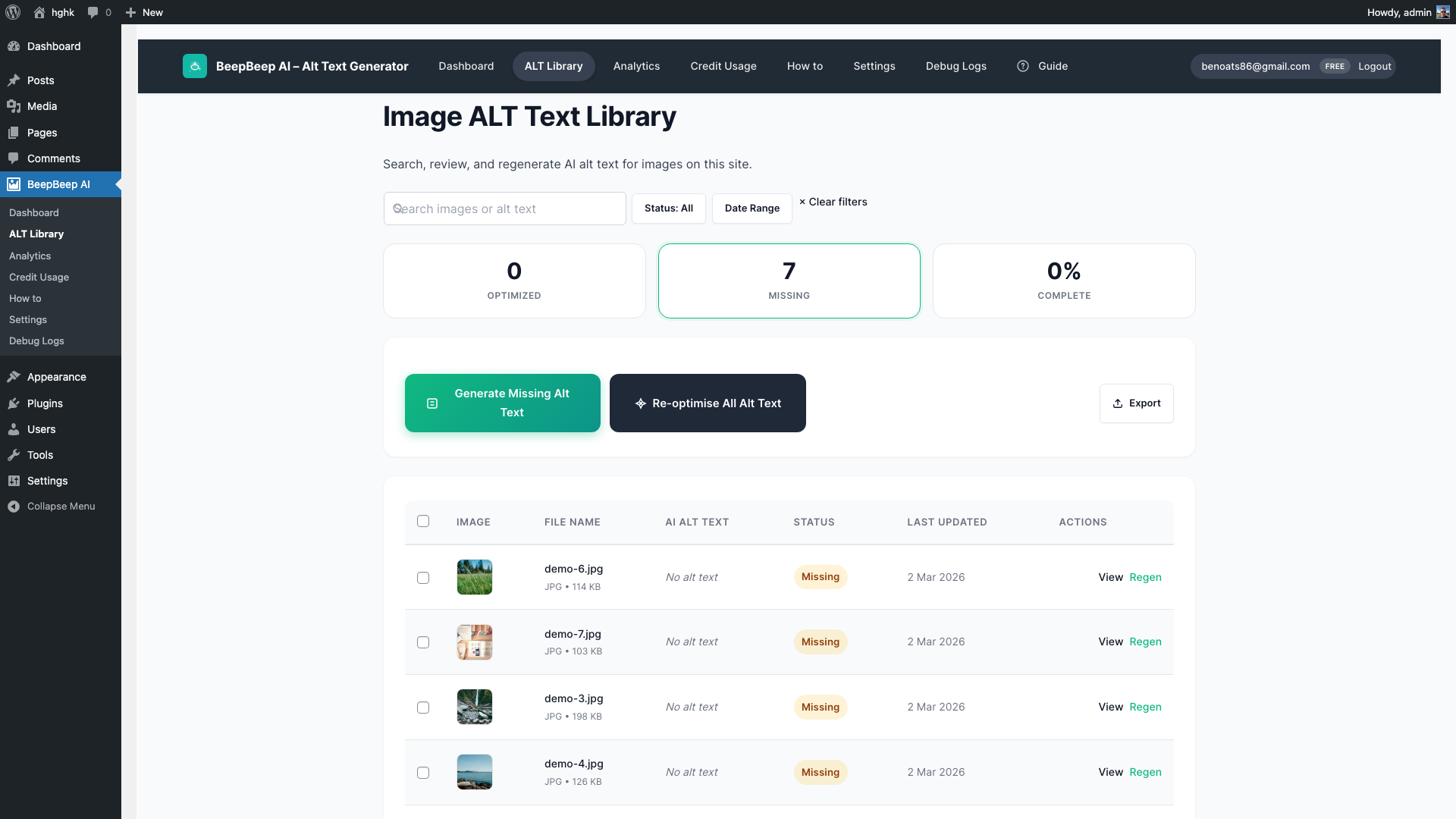 BeepBeep AI for WooCommerce gallery image