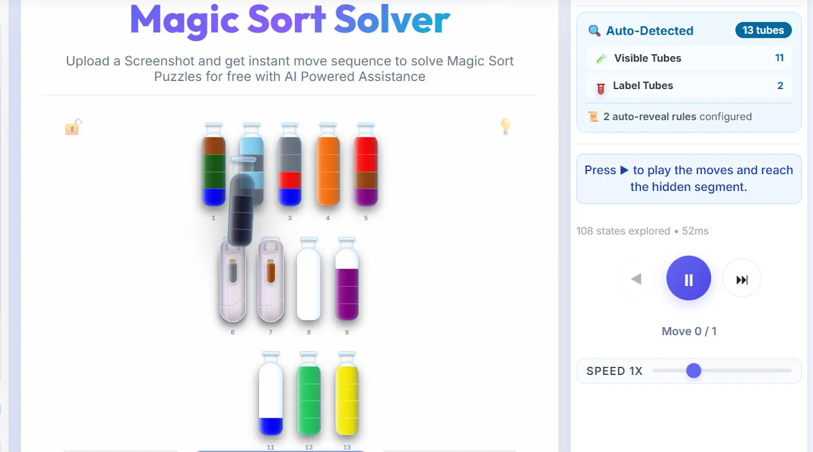 Magic Sort Solver screenshot 7