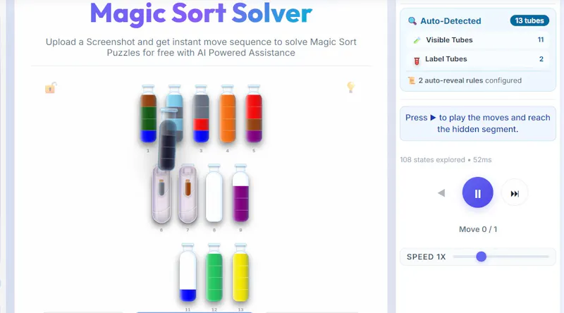 Magic Sort Solver screenshot 7