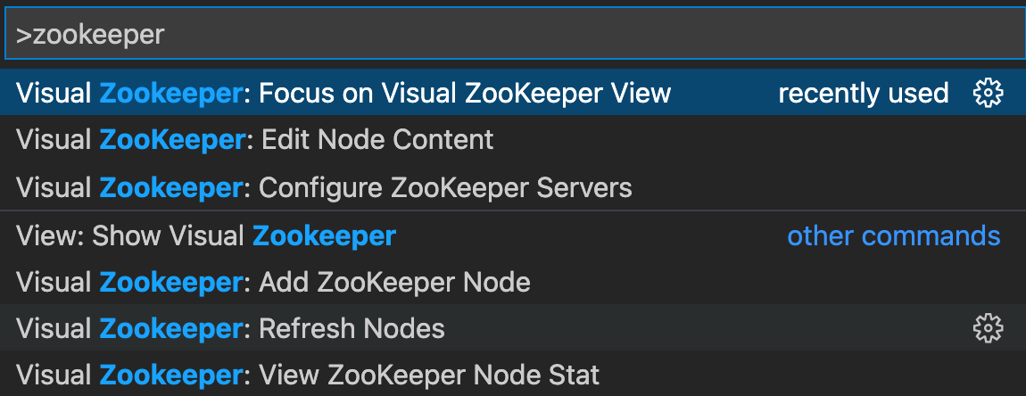 Visual ZooKeeper gallery image
