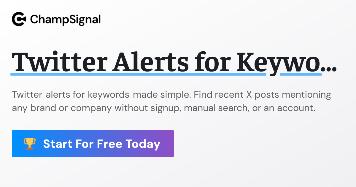 Twitter Mention Tracker gallery image